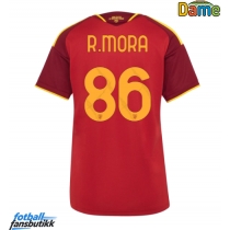 AS Roma Rodrigo Mora #86 Hjemmedrakt Dame 2026-27 Kortermet